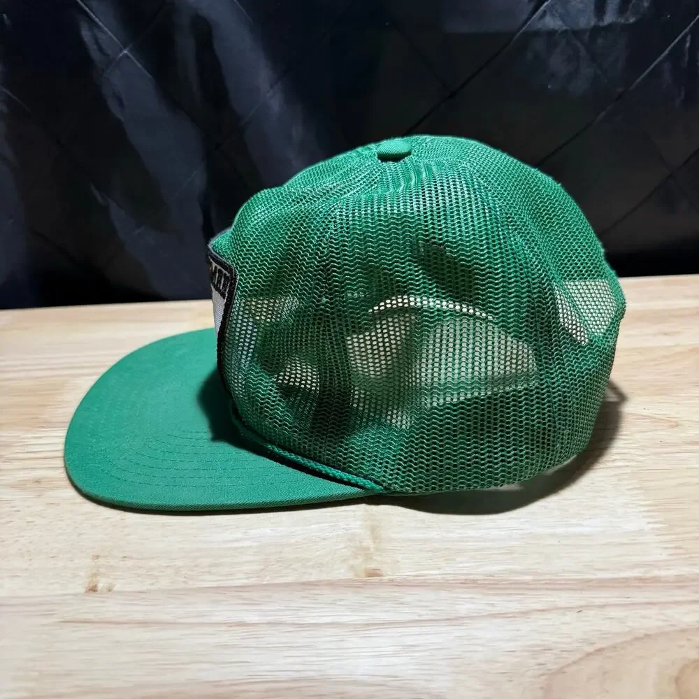 Spokesman Coffee green trucker hat